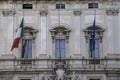 Palazzo della Consulta, seat of the Italian Constitutional Court, Rome, Italy. Royalty Free Stock Photo