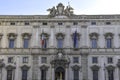 Palazzo della Consulta, seat of the Italian Constitutional Court, Rome, Italy. Royalty Free Stock Photo