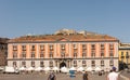 The Palazzo della Prefettura or Palace of the Prefecture is a monumental palace located in the central Piazza del Plebiscito in Royalty Free Stock Photo