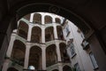 Facade of the Palazzo dello Spagnuolo seen from a different perspective