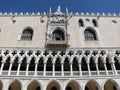 Doge's Palace (Italian: Palazzo Ducale, Venice, Veneto (Italy), bizantine art Royalty Free Stock Photo
