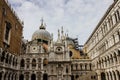 Palazzo Ducale inside and San Marco Cathedral, Venice, Italy