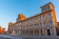 Palazzo Ducale in Italian town Modena Royalty Free Stock Photo