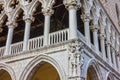 Palazzo Ducale in Venice Doge Palace exterior, Italy Royalty Free Stock Photo