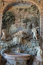 Palazzo Farnese rustic fountain in Loggia of Hercules