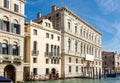 Palazzo Grassi palace on Grand canal in Venice, Italy Royalty Free Stock Photo