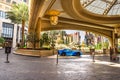 Palazzo Hotel and Casino valet parking Royalty Free Stock Photo