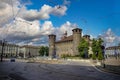 Palazzo Madama and Casaforte degli Acaja, Turin, Italy Royalty Free Stock Photo