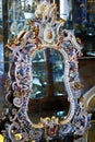 Turin Porcelain Mirror used by queen Palazzo Madama