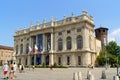 Palazzo Madama e Casaforte degli Acaja in Turin, Italy Royalty Free Stock Photo