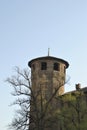 Palazzo Madama tower on Castello square in Torino Royalty Free Stock Photo