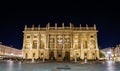 Palazzo Madama in Turin at night