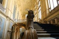 Palazzo Madama staircase Royalty Free Stock Photo