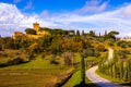 Palazzo Massaini - a famous country estate in Tuscany - TUSCANY, ITALY - NOVEMBER 25, 2021