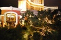 The Palazzo, McCarran International Airport, night, lighting, christmas decoration, home