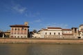 Palazzo Medici, Lungarno Mediceo, Pisa Royalty Free Stock Photo