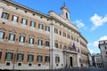 Palazzo Montecitorio. Rome, Italy