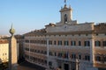 Palazzo Montecitorio, seat of the Italian Chamber of Deputies in Rome