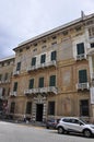 Palazzo Paola Battista et Niccola Interiano Building from Piazza de la Fontane Marose square of Genoa City. Liguria, Italy