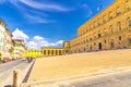 Palazzo Pitti palace with Gallery of Modern Art large building on Piazza dei Pitti square in historical centre of Florence