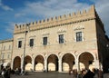 Palazzo Prefettizio - Pesaro (ITALY) Royalty Free Stock Photo