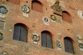 Palazzo Pretorio - Detail of the facade