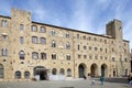 Palazzo Pretorio in the historic centre of Volterra, Tuscany, Italy