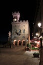 Palazzo Pubblico in San Marino at night