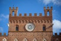 Palazzo Pubblico in Siena Royalty Free Stock Photo