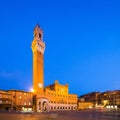 Palazzo Publico and Torre del Mangia Royalty Free Stock Photo