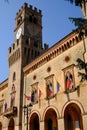 Palazzo Rocca Pallavicino, seat of the municipality of Busseto Parma. Birthplace of Giuseppe Verdi