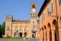 Palazzo Rocca Pallavicino, seat of the municipality of Busseto Parma