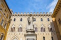 Palazzo Salimbeni in Siena city, Tuscany, Italy Royalty Free Stock Photo