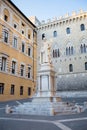 Palazzo Salimbeni, Siena, Tuscany, Italy, Europe Royalty Free Stock Photo