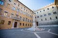 Palazzo Salimbeni, Siena, Tuscany, Italy, Europe Royalty Free Stock Photo