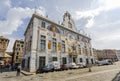 Palazzo san Giorgio decorated medieval building in Genoa Italy Royalty Free Stock Photo