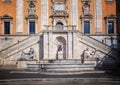 Palazzo Senatorio, Rome, Italy. Royalty Free Stock Photo