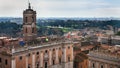 Palazzo Senatorio of capitoline museums Royalty Free Stock Photo