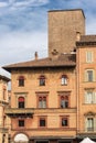 Palazzo and Torre degli Scappi - Medieval tower and palace in Bologna Italy