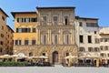 Palazzo Uguccioni palace and restaurant, Piazza della Signoria, Florence, Italy Royalty Free Stock Photo