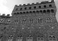 Palazzo Vecchio Building in Florence, in Piazza della Signoria