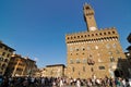 Palazzo Vecchio in Florence, Italy Royalty Free Stock Photo