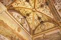 Palazzo Vecchio is one of the main landmarks of Florence or Firenze. Medieval Architecture. Luxury decoration of the Palazzo