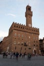 Palazzo Vecchio in Piazza della Signoria in Florence Royalty Free Stock Photo