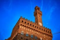 Palazzo Vecchio Piazza della Signoria Florence Italy Royalty Free Stock Photo