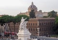 Palazzo Venezia and the Church of GesÃÂ¹ in Rome