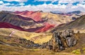 Palccoyo Rainbow Mountains in Peru