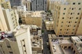 Apartment buildings outside of Doha in Qatar Royalty Free Stock Photo