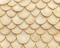 Pale Beige Scale-Shaped Surface Texture Royalty Free Stock Photo