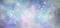 Spiritual sparkling romantic bokeh banner